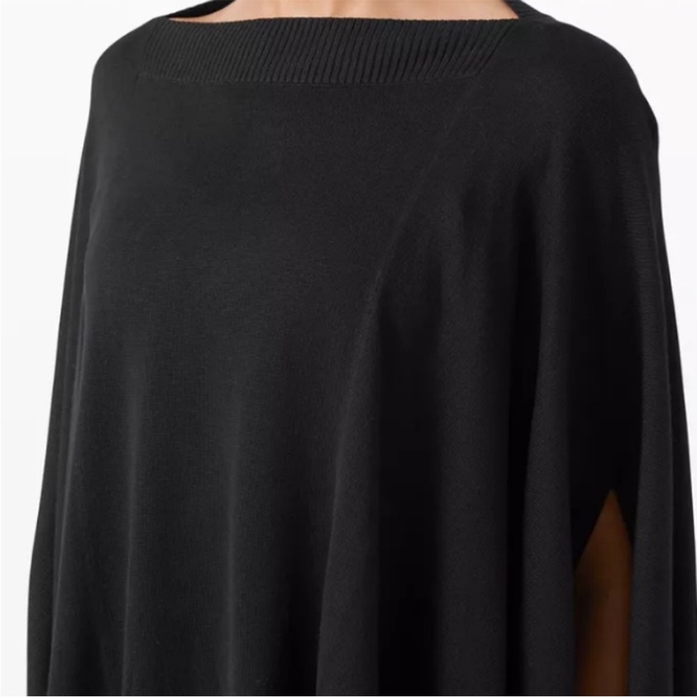 LULULEMON Forward Flow Poncho Sweater OS - Picture 3 of 8